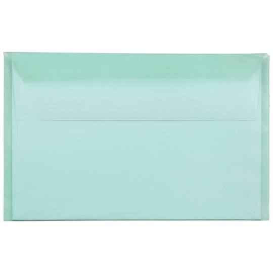 JAM Paper 5.43" X 8.62" Self Adhesive Closure Cello Sleeves